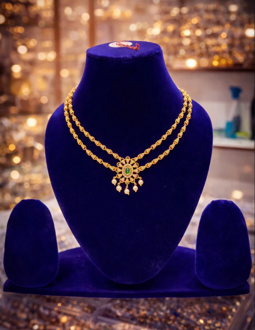 Stone Work Trendy Necklace